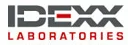 IDEXX Laboratories logo featuring the name 'IDEXX' in bold gray letters with a red accent and 'LABORATORIES' in a smaller, lighter gray font below.