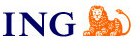 ING logo featuring the word 'ING' in blue and an orange lion illustration.
