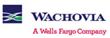 Wachovia logo with the tagline 'A Wells Fargo Company'